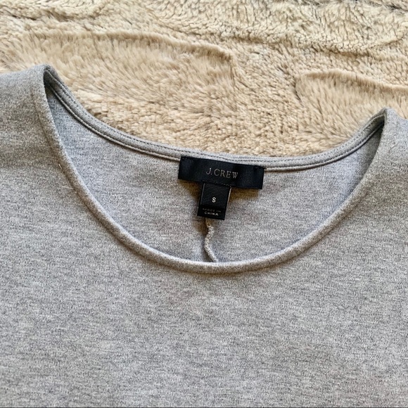 J.Crew Structured Flutter-Hem T-Shirt - Picture 7 of 8